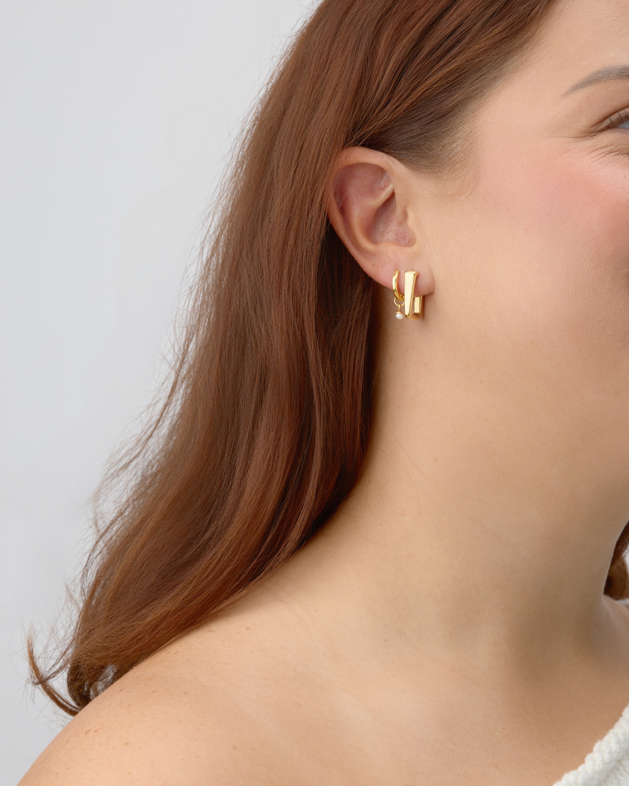 The Snowdrop + The Isabelle Earrings